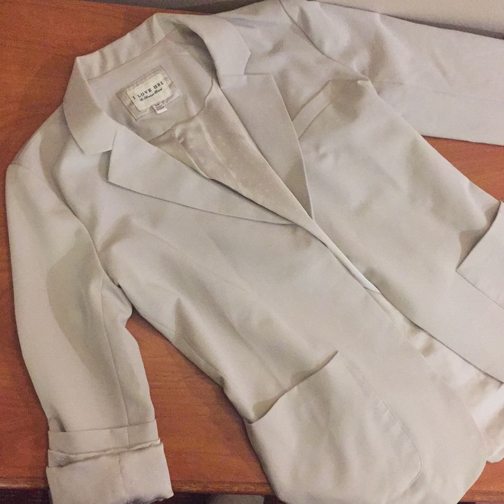 I Love H81 Grey Blazer